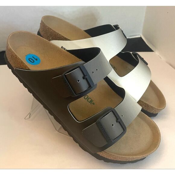 Birkenstock Men's Arizona
Birko-Flor - Ombre Black White Sandals Size 43/10 NWT - Picture 6 of 10